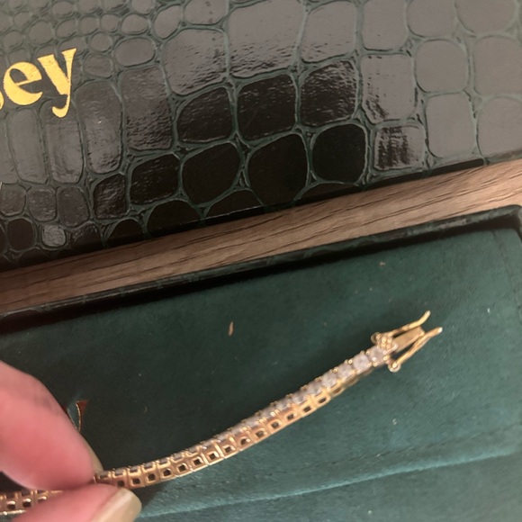 Gold and Silver Women's Bracelet - Picture 2 of 6